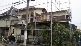 足場組立