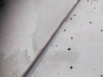 外壁塗装の剝がれ