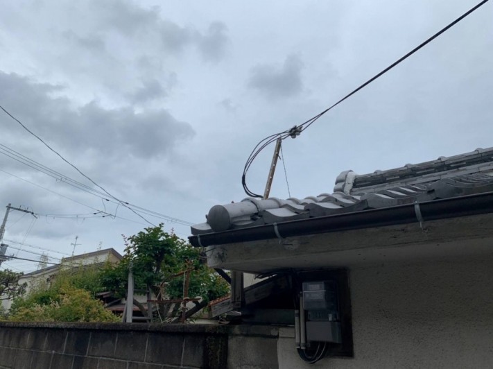 瓦差し替え