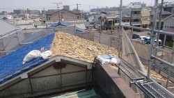 葺き替え工事前