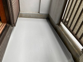 塩ビシート張り付け
