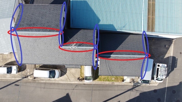 棟板金とケラバ板金