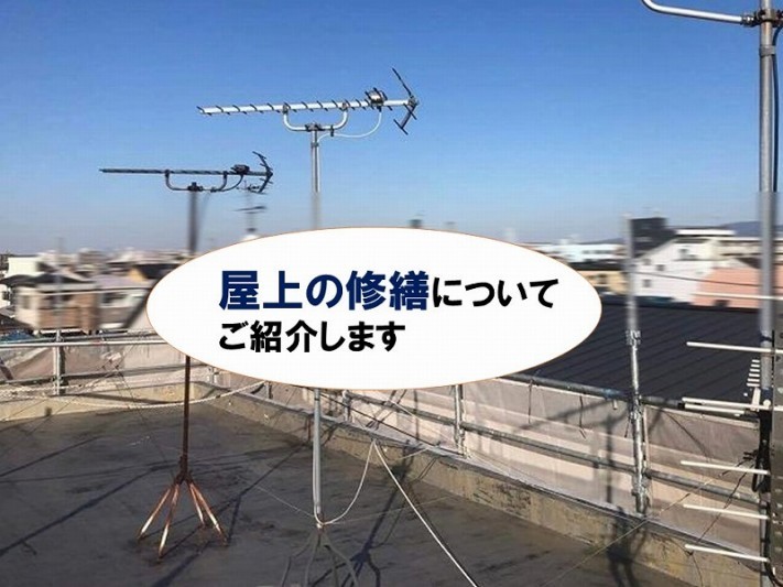 屋上の修繕・修理についてご紹介