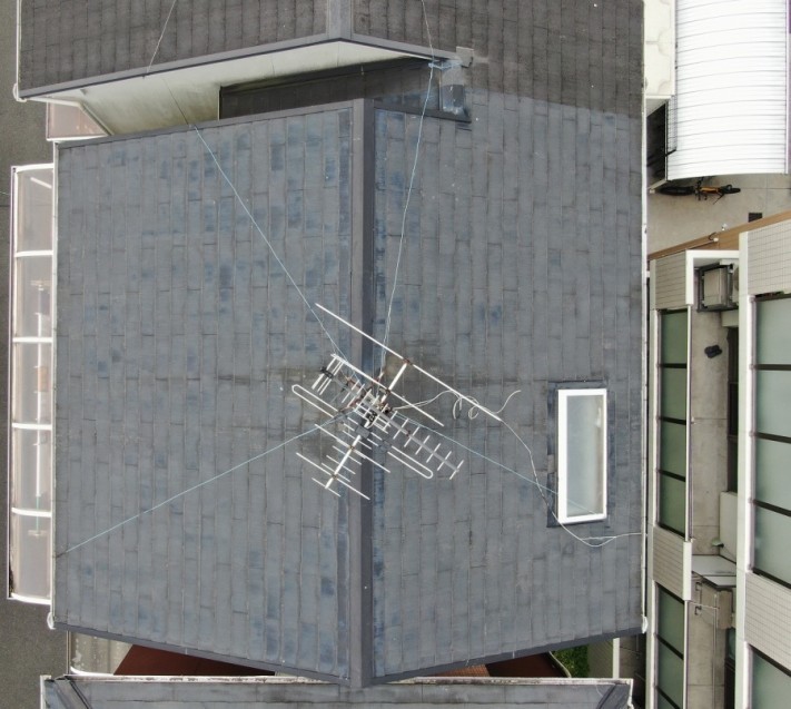 ドローン撮影屋根形状