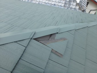 台風後点検