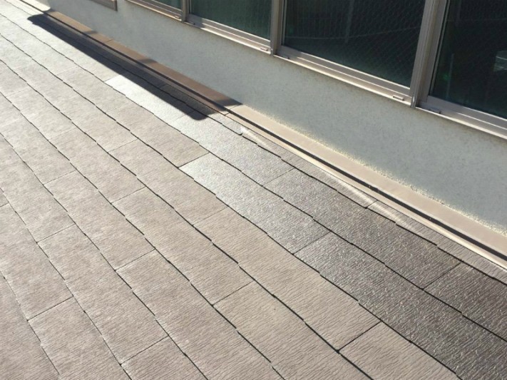 スレート屋根の差し替え