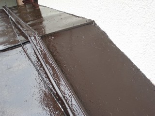 瓦棒 塗装完了