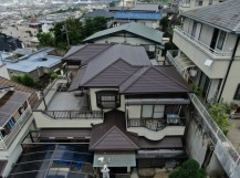 ガルバリウム金属屋根