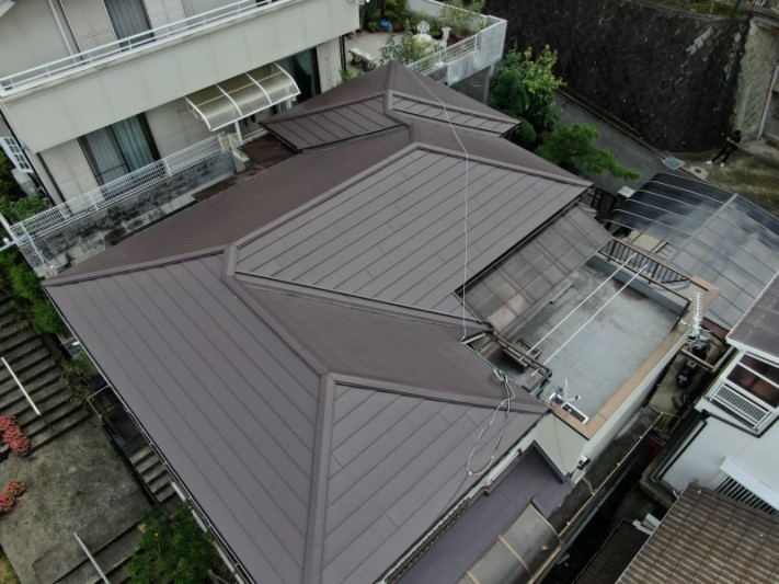 葺き替え完了4
