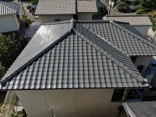 瓦屋根葺き替え前