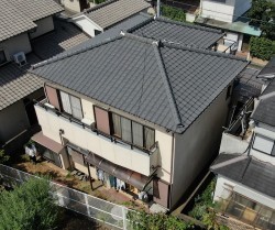 瓦屋根葺き替え