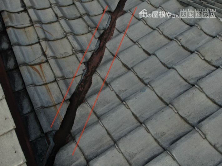 谷の漆喰