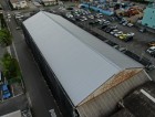 工場(倉庫)屋根カバー工法