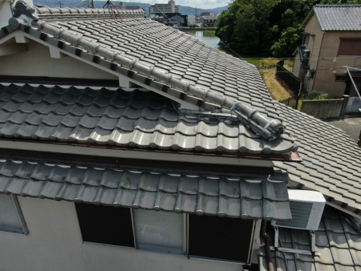 大阪市東住吉区の屋根補修工事