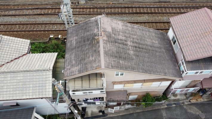 スレート屋根の劣化