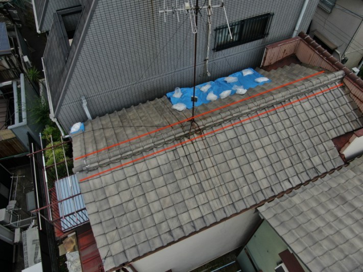 屋根の補修