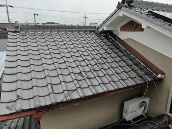 以前葺き替えされた瓦