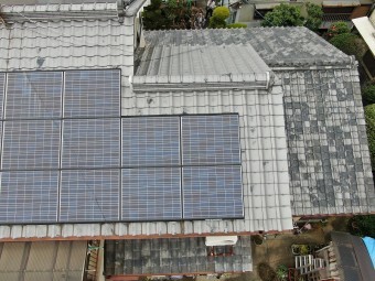 上空からのドローン撮影