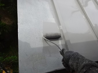 ヘーベルハウス 付帯塗装