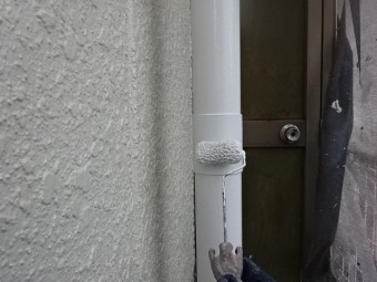 雨樋の塗装