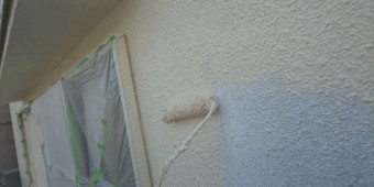 外壁塗装上塗り