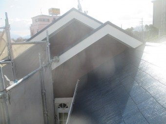 屋根塗装後2