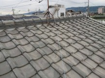 棟瓦の取り直し