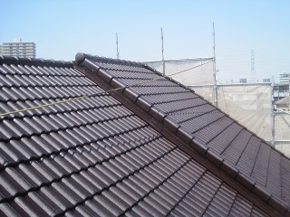 モニエル瓦 施工後