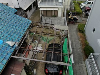 波板の破損