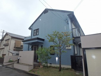 ヘーベルハウス 塗装完了