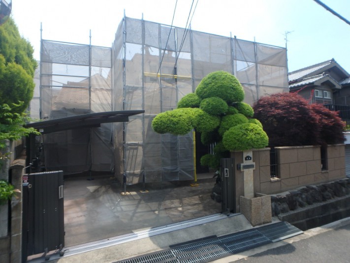 足場工事