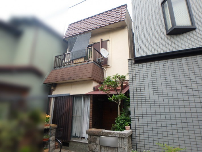 阿倍野区の屋根補修の家