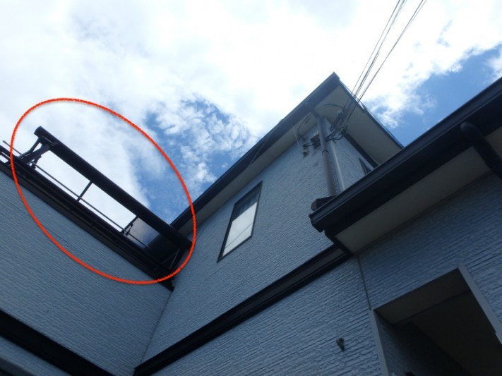 テラス屋根のポリカパネル