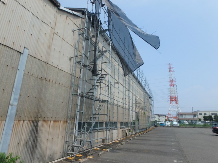 足場工事