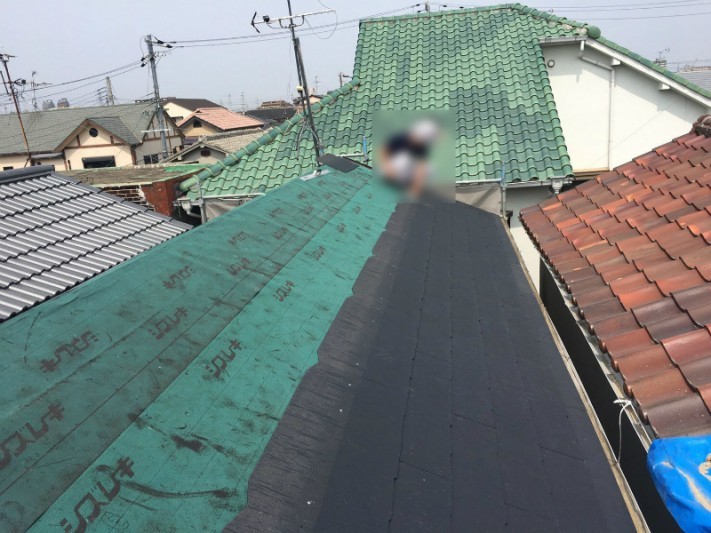 屋根の葺き替え
