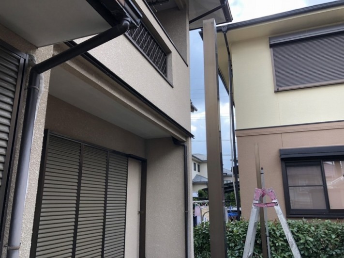 支柱取り外し