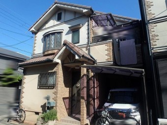 外壁・屋根リフォーム前のお住まい全体