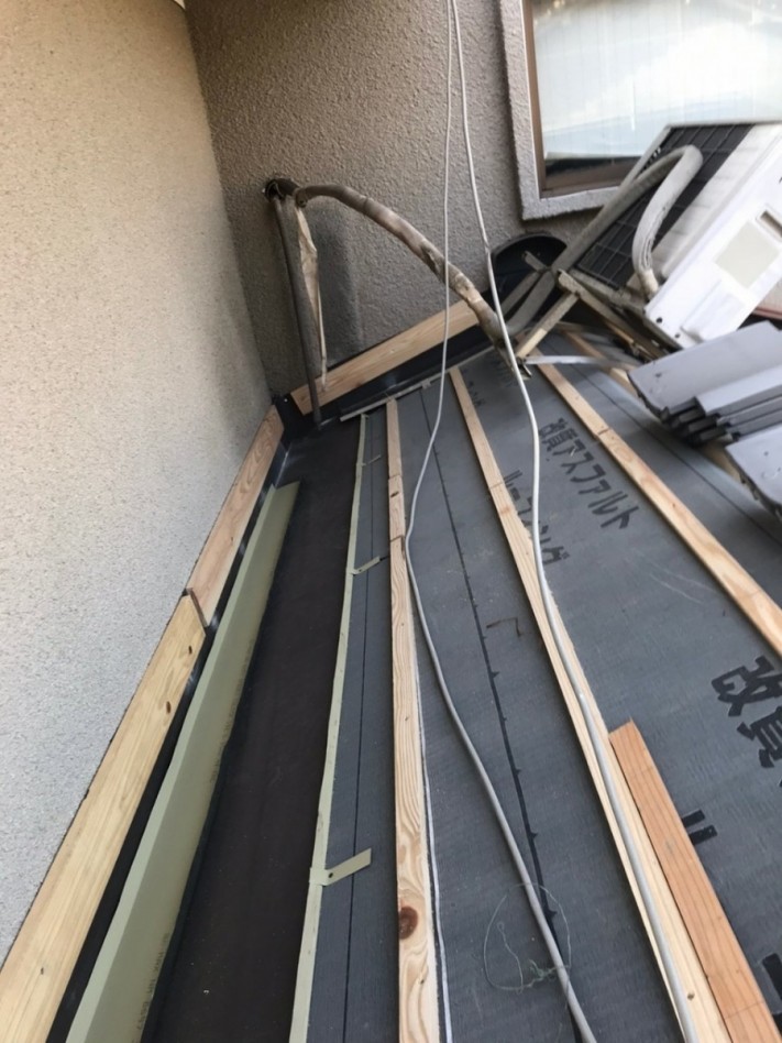板金取付け