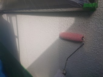 塗料の密着を高める為の下塗り