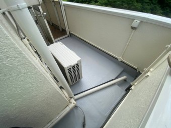 塩ビ防水シートで防水工事
