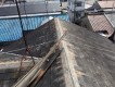既存屋根棟板金撤去