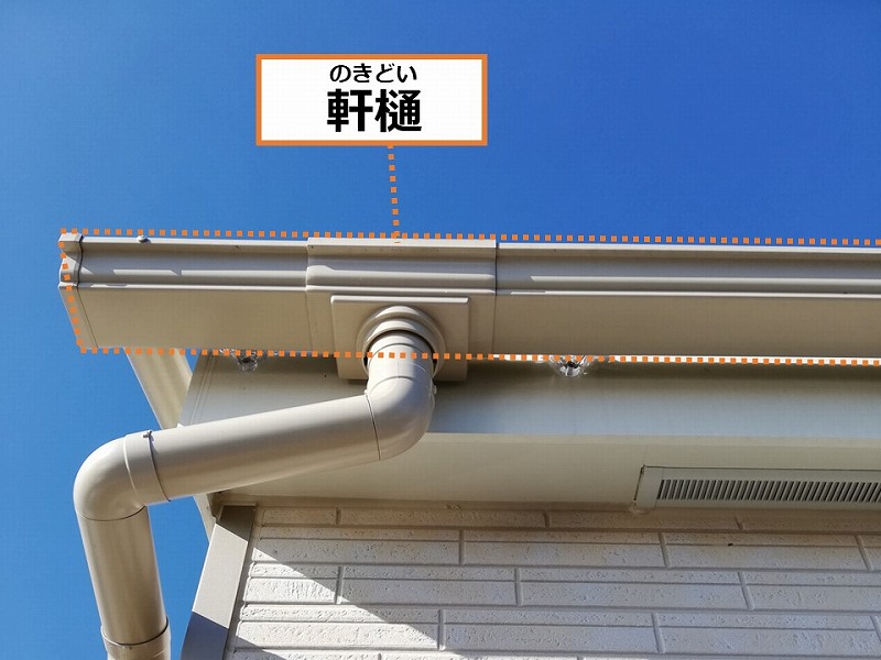 雨樋（あまどい）の部位ごとの名称は？読み方もご紹介！ | 大阪市 