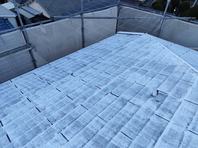 【八尾市神宮寺】パミール屋根の剥がれをスーパーガルテクトでカバー工法！築25年の屋根リフォーム全記録
