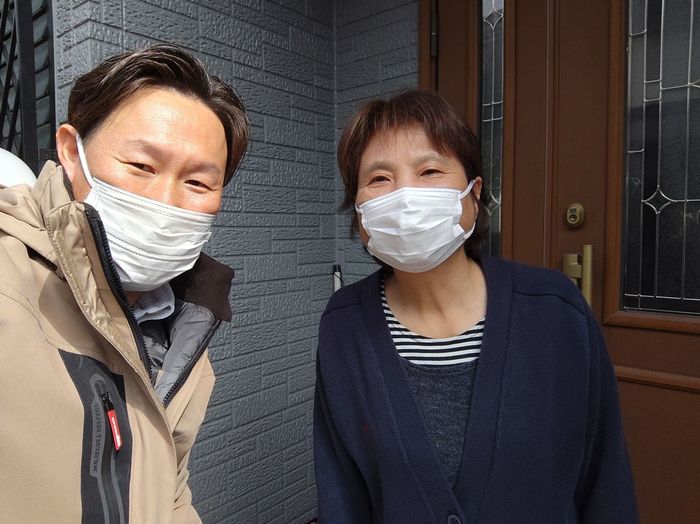【松原市大堀】築25年スレート屋根塗装|親切・丁寧と評判のお客様の声