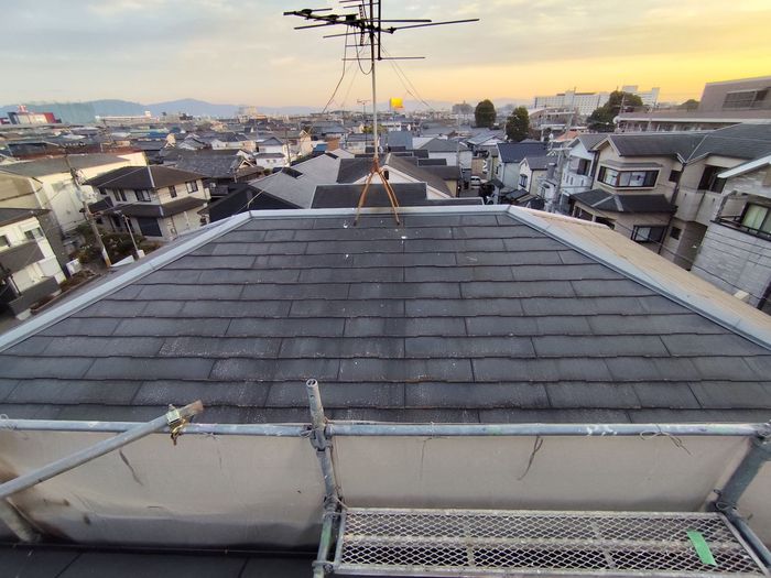 屋根全景_施工前