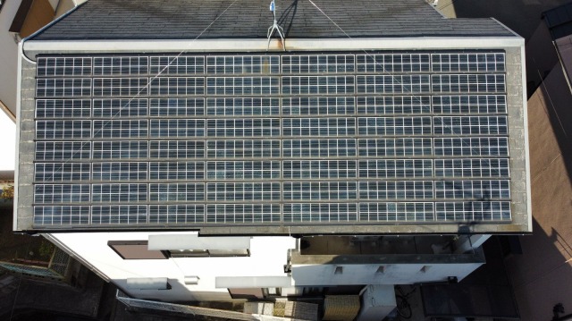 ソーラーパネル面の状態