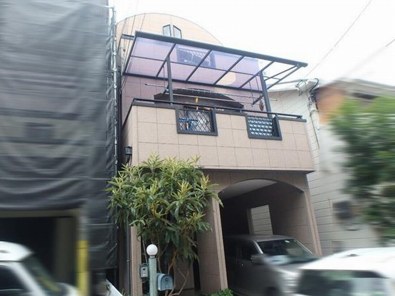 藤井寺市の屋根・外壁リフォームを実施するお住まい